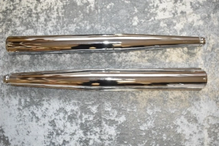 Tlumič výfuku úplný - 95cm bez prolisu (pár) TW